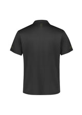 Balance Kids Short Sleeve Polo - Grey/Fluoro Lime