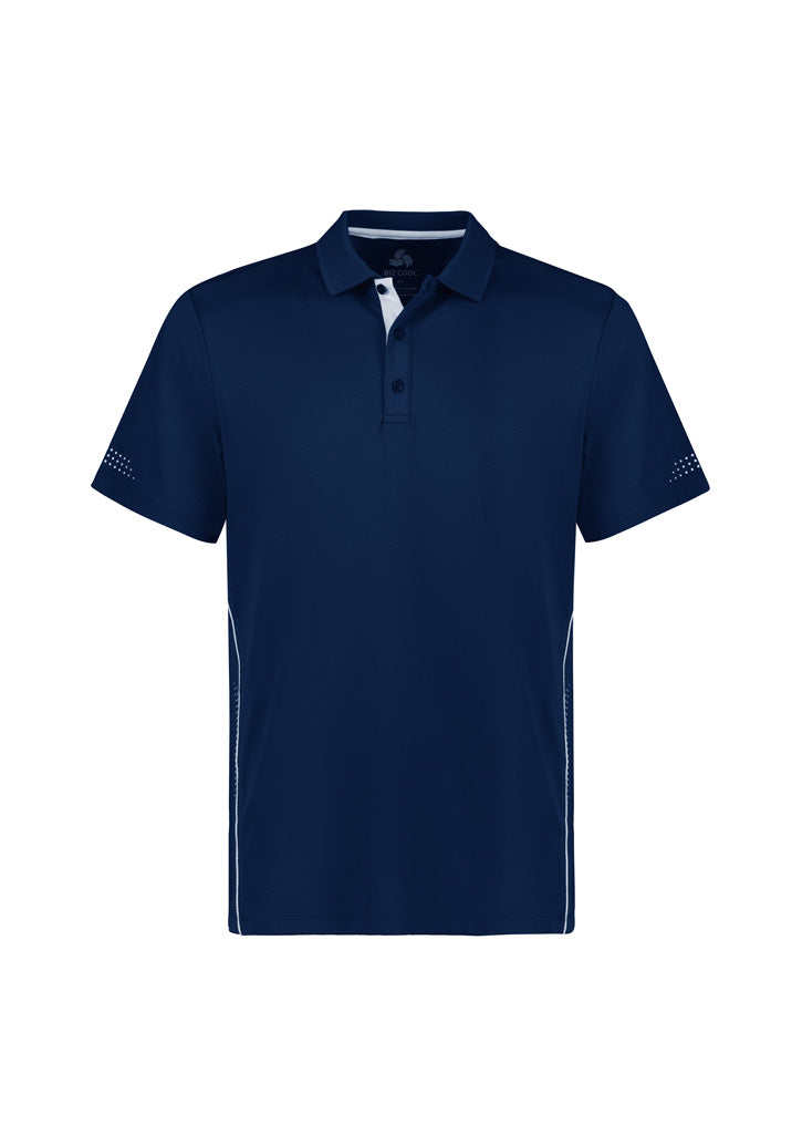 Balance Kids Short Sleeve Polo - Navy/White