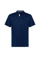 Balance Kids Short Sleeve Polo - Navy/White