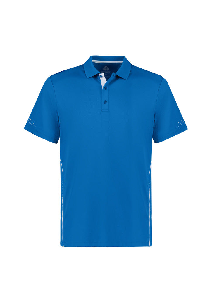 Balance Kids Short Sleeve Polo - Royal/White
