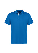 Balance Kids Short Sleeve Polo - Royal/White