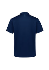 Balance Mens Short Sleeve Polo - Navy/Sky