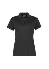 Action Womens Short Sleeve Polo - Grey