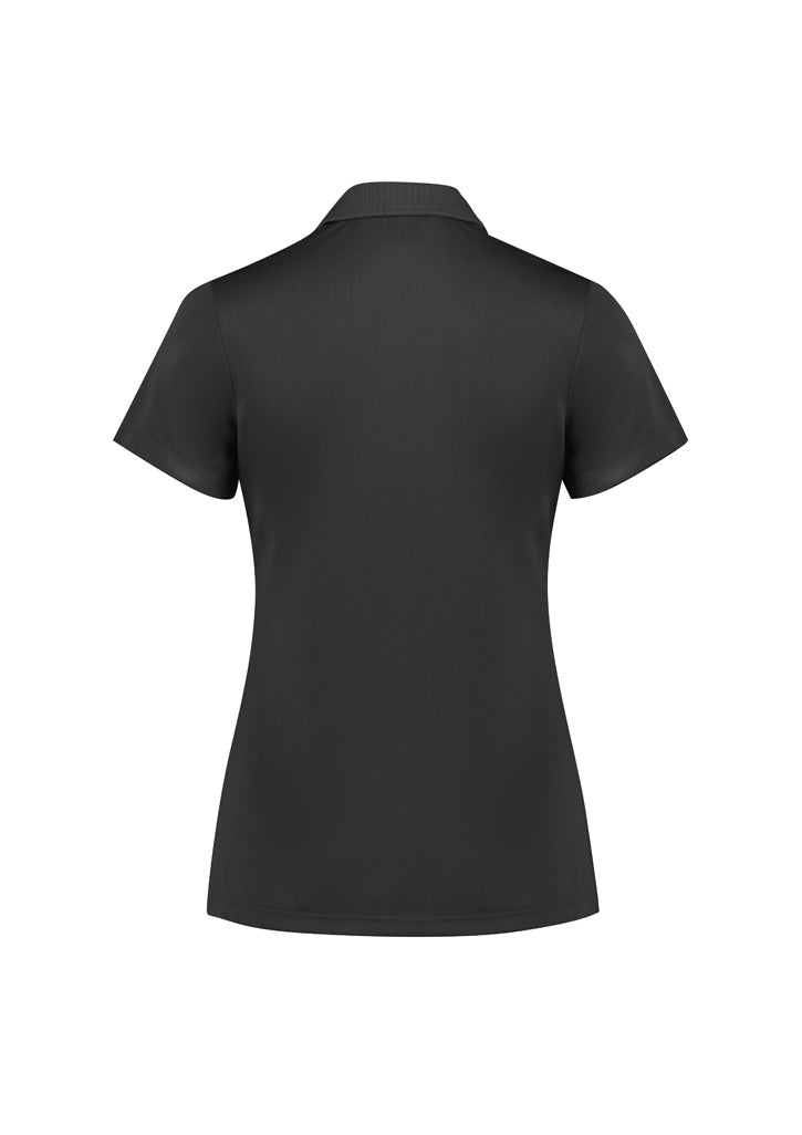 Action Womens Short Sleeve Polo - Grey