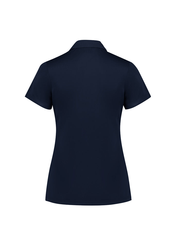 Action Womens Short Sleeve Polo - Navy