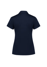 Action Womens Short Sleeve Polo - Navy