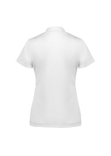 Action Womens Short Sleeve Polo - White