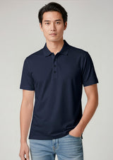 Action Mens Short Sleeve Polo - Black