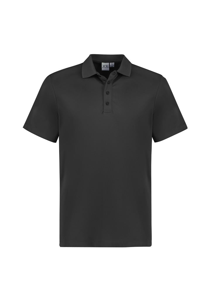 Action Mens Short Sleeve Polo - Grey