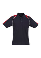 Triton Mens Short Sleeve Polo - Navy/Red/White