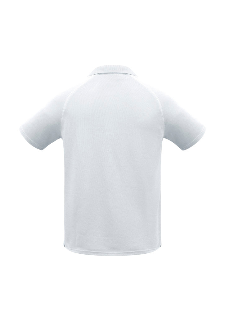Sprint Kids Short Sleeve Polo - White