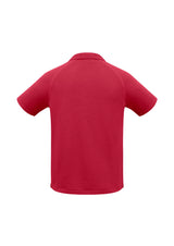 Sprint Mens Short Sleeve Polo - Red