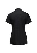 Orbit Womens Short Sleeve Polo - Black