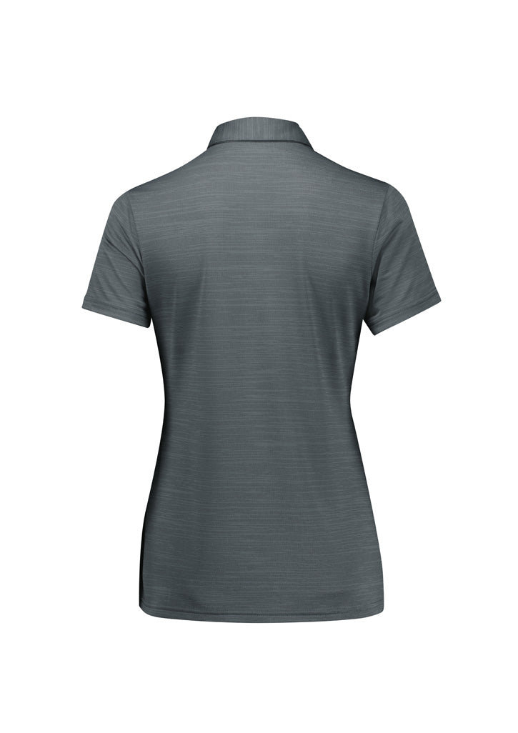 Orbit Womens Short Sleeve Polo - Dark Grey Carbon