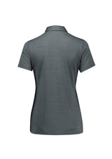 Orbit Womens Short Sleeve Polo - Dark Grey Carbon
