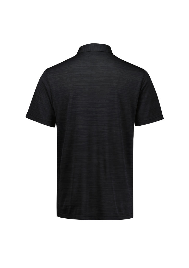 Orbit Mens Short Sleeve Polo - Black