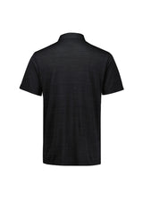 Orbit Mens Short Sleeve Polo - Black