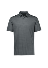 Orbit Mens Short Sleeve Polo - Dark Grey Carbon