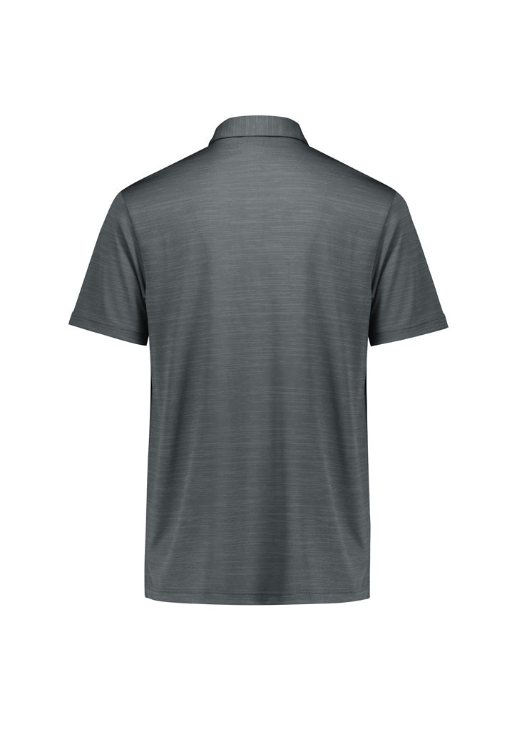 Orbit Mens Short Sleeve Polo - Dark Grey Carbon