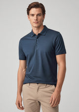 Orbit Mens Short Sleeve Polo - Navy