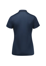 Echo Womens Short Sleeve Polo - Carbon Blue