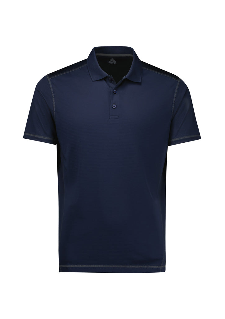 Dart Mens Short Sleeve Polo - Navy/Navy