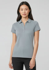 Profile Womens Short Sleeve Polo - Teal