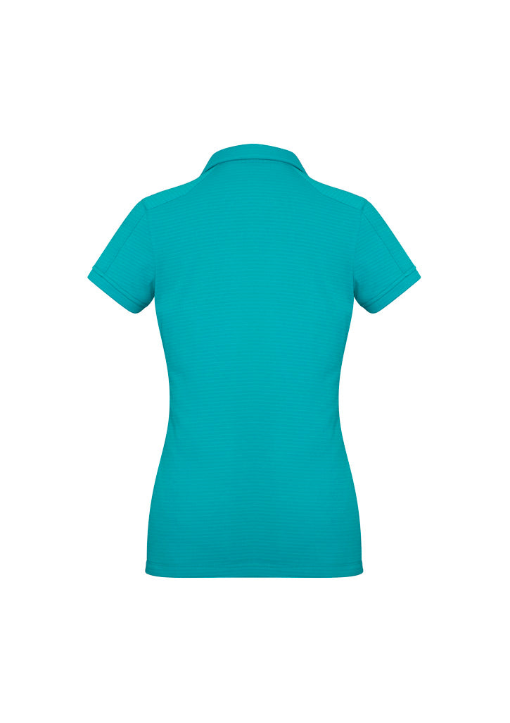 Profile Womens Short Sleeve Polo - Teal