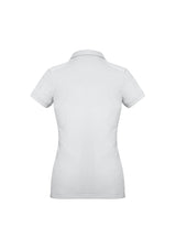 Profile Womens Short Sleeve Polo - White