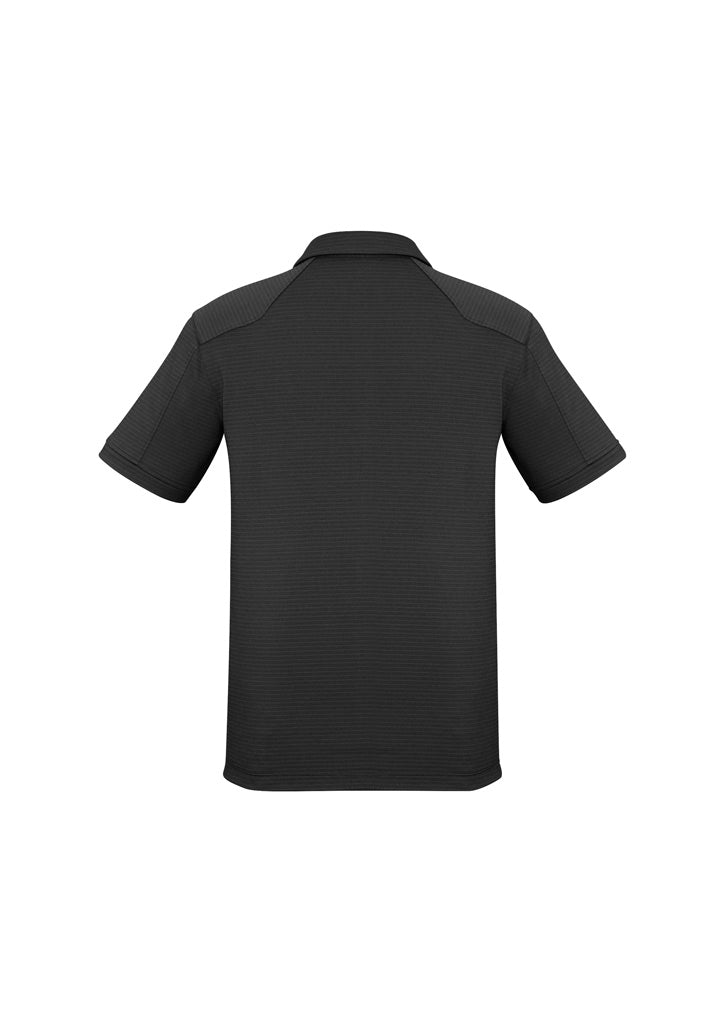 Profile Mens Short Sleeve Polo - Black