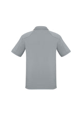 Profile Mens Short Sleeve Polo - Silver