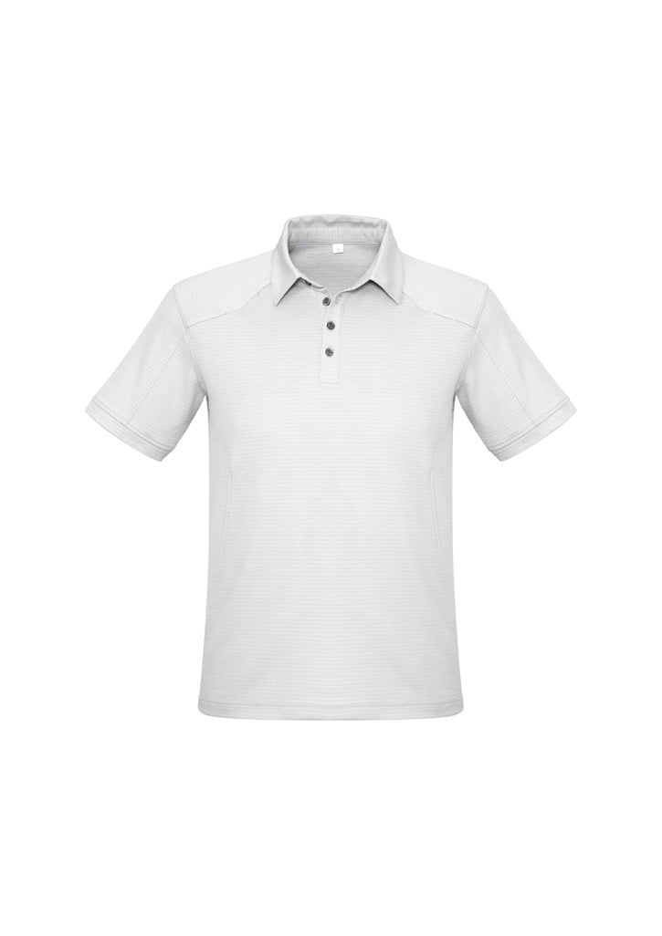 Profile Mens Short Sleeve Polo - White