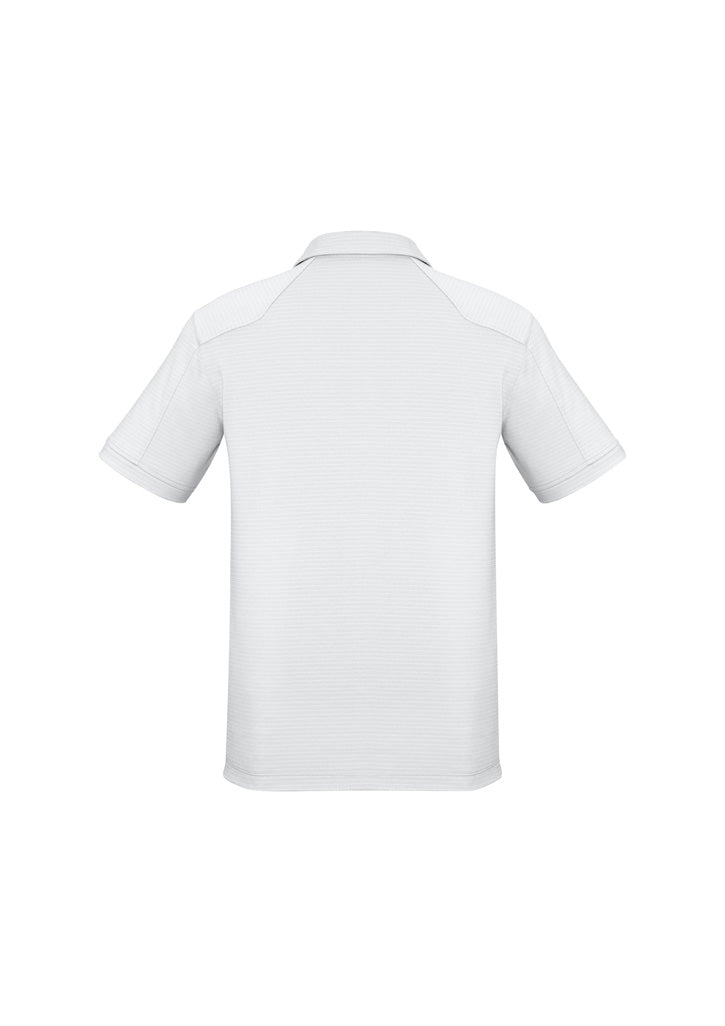 Profile Mens Short Sleeve Polo - White