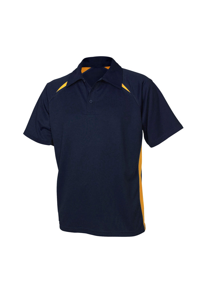 Splice Kids Short Sleeve Polo - Navy/Gold