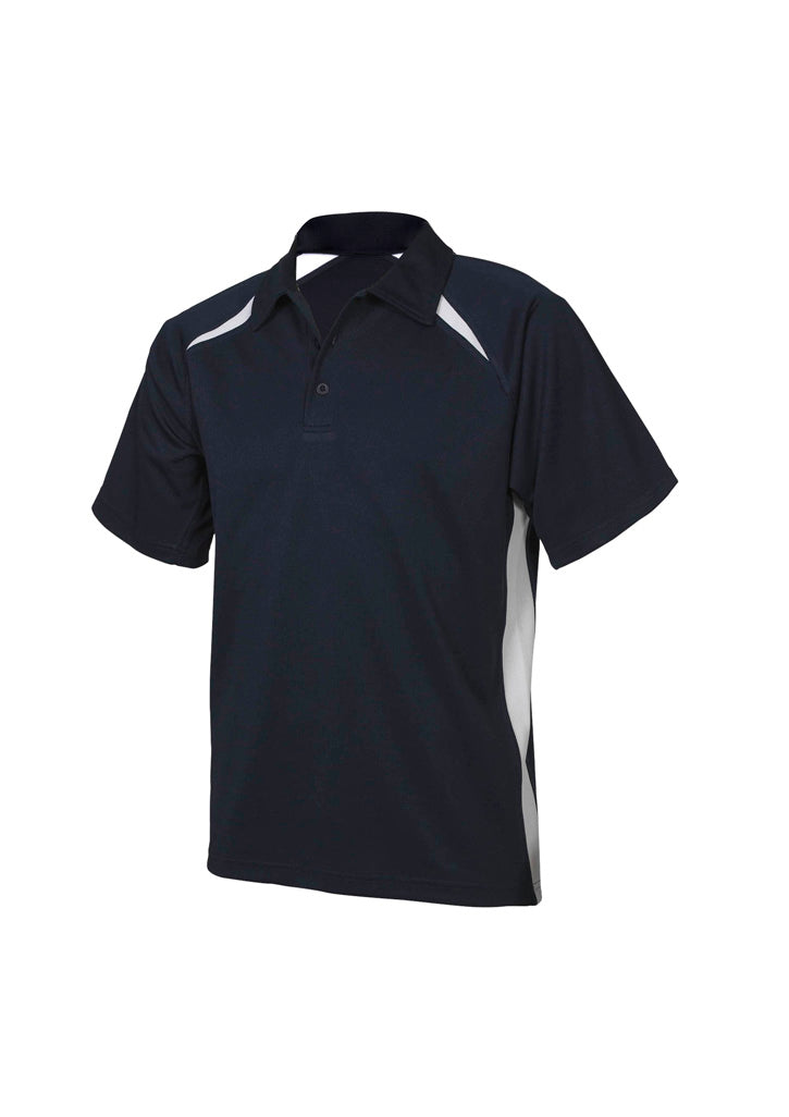 Splice Kids Short Sleeve Polo - Navy/White