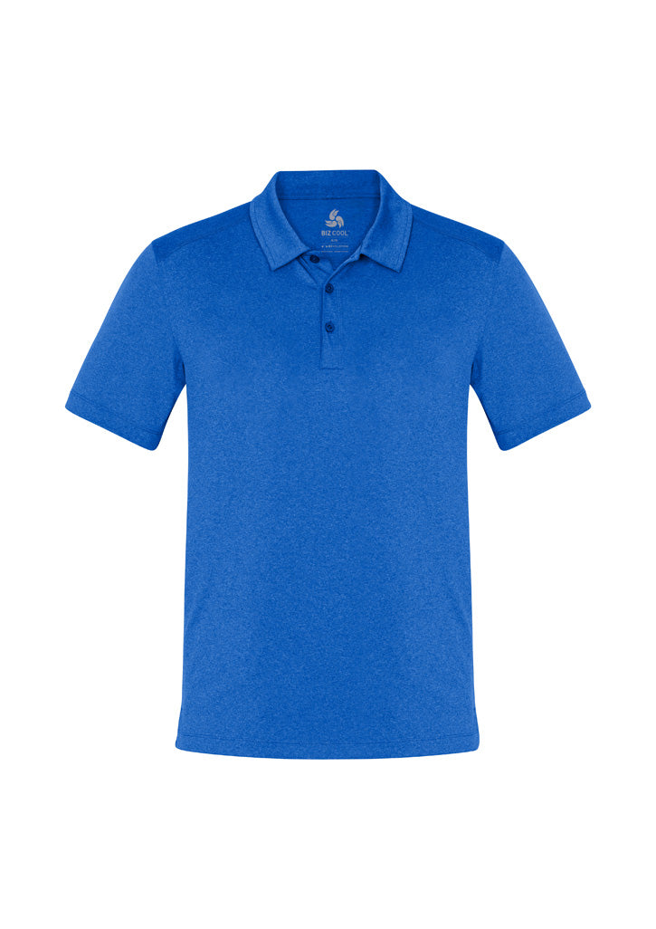 Aero Mens Short Sleeve Polo - Electric Blue
