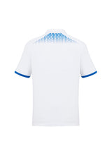 Galaxy Mens Short Sleeve Polo - White/Royal
