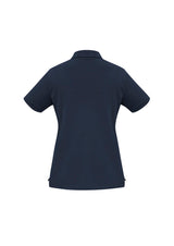 Oceana Womens Short Sleeve Polo - Navy