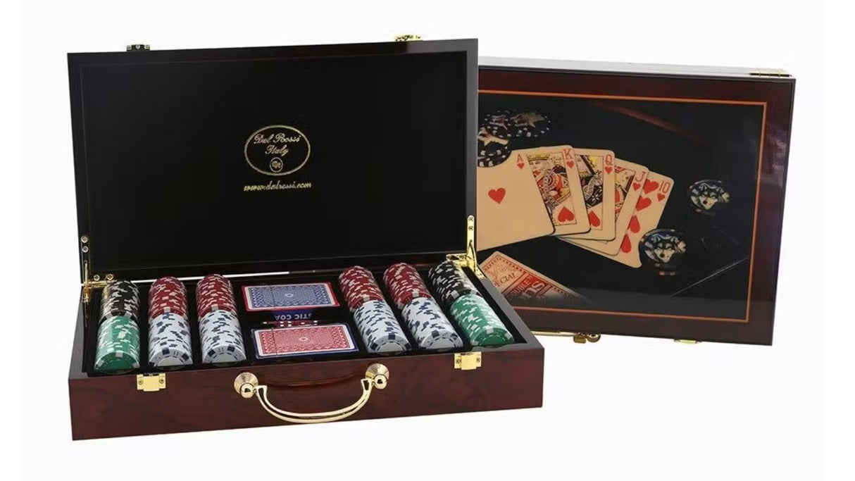 Las Vegas Deluxe Poker Set, 300 chips