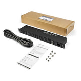 8-Port Rack-Mount PDU with C13 Outlets - 16 A - 10 ft. Power Cord (AS3112) - 1U