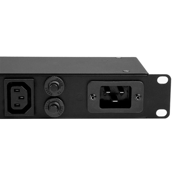 8-Port Rack-Mount PDU with C13 Outlets - 16 A - 10 ft. Power Cord (AS3112) - 1U