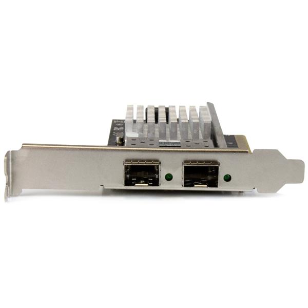 2-Port 10G Fiber Network Card with Open SFP+ - PCIe, Intel Chip