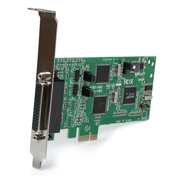 4 Port PCI Express PCIe Serial Combo Card - 2 x RS232 2 x RS422 / RS485