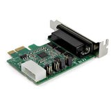 4 Port PCI Express RS232 Serial Adapter Card - Low Profile