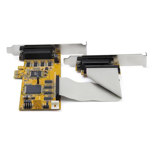8-Port PCI Express Serial Card - Low Profile - RS-232