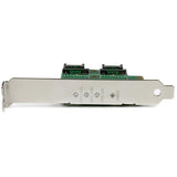 3-Port M.2 SSD (NGFF) Adapter Card - 1 x PCIe (NVMe), 2 x SATA III M.2 -PCIe 3.0