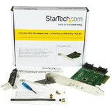 3-Port M.2 SSD (NGFF) Adapter Card - 1 x PCIe (NVMe), 2 x SATA III M.2 -PCIe 3.0
