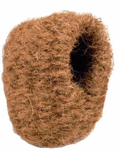 Coconut Finch Nest - Large crafted from eco-friendly coconut shell, spacious for finches, blending natural aesthetics with comfort.