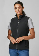 Plain Womens Vest - Black