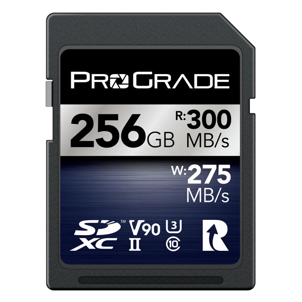 PROGRADE DIGITAL SDXC IRIDIUM UHS-II 256GB R300MB/S W275MB/S V90